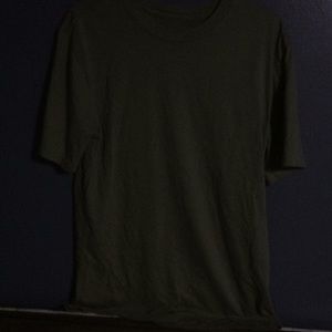 Dark green shirt